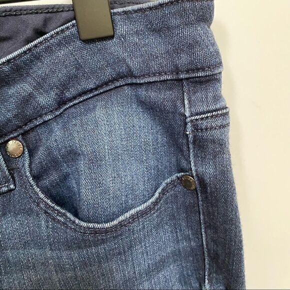 PAIGE Skyline Skinny Jeans Dark Blue Denim Designer 28 - Picture 5 of 16